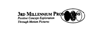 3RD MILLENNIUM PRODUCTIONS POSITIVE CONCEPT EXPLORATION THROUGH MOTION PICTURES logo