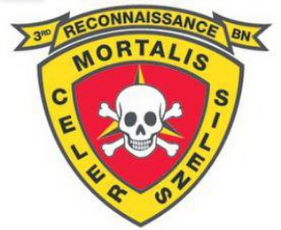 3RD RECON BN CELER MORTALIS SILENS logo