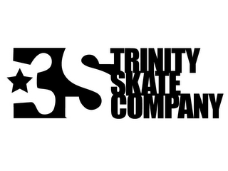 3S TRINITY SKATE COMPANY logo