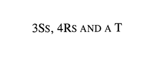 3SS, 4RS AND A T logo