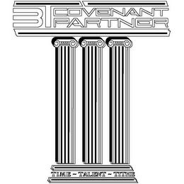3T COVENANT PARTNER TIME-TALENT-TITHE logo