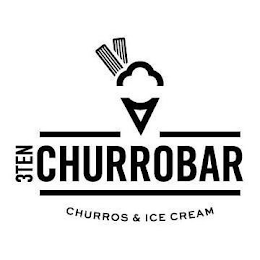 3TEN CHURROBAR CHURROS & ICE CREAM logo