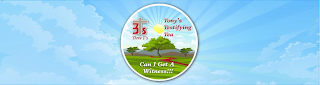 3TS, TONY'S TESTIFYING TEA, CAN I GET A WITNESS logo