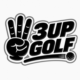 3UP GOLF logo