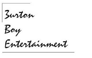 3URTON BOY ENTERTAINMENT logo