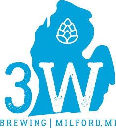 3W BREWING BREWING MILFORD, MI logo