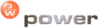 3W POWER logo