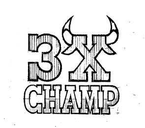 3X CHAMP logo