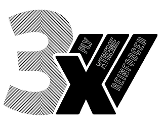 3X PLY XTREME REINFORCED logo