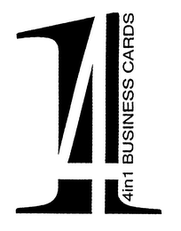 4 1 4IN1 BUSINESS CARDS logo