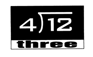 4 12 THREE logo