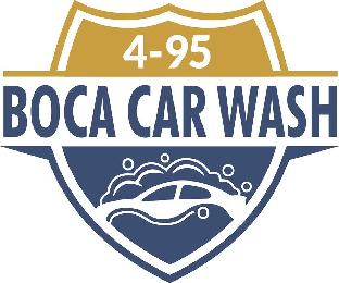 4-95 BOCA CAR WASH logo