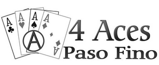 4 ACES PASO FINO A logo