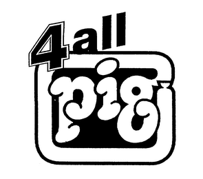 4 ALL PIG logo