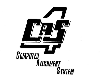 4 CAS COMPUTER ALIGNMENT SYSTEM logo