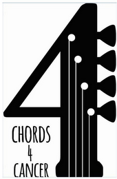 4 CHORDS 4 CANCER logo