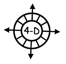 4-D logo