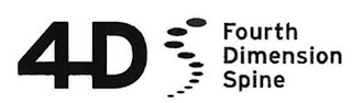 4 D FOURTH DIMENSION SPINE logo