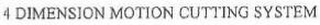 4 DIMENSION MOTION CUTTING SYSTEM logo