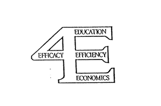4 E EFFICACY EDUCATION EFFICIENCY ECONOMICS logo