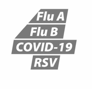 4 FLU A FLU B COVID-19 RSV logo