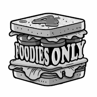 4 FOODIES ONLY logo