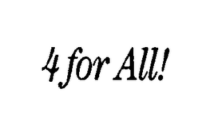 4 FOR ALL! logo
