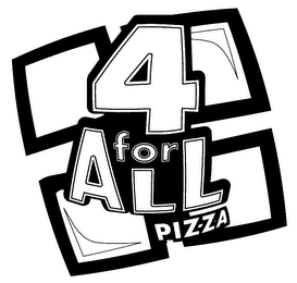 4 FOR ALL PIZZA logo
