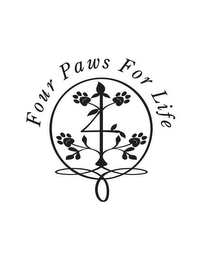 4 FOUR PAWS FOR LIFE logo