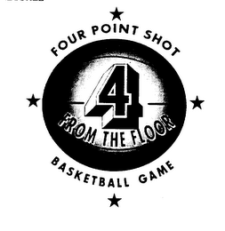 4 FROM THE FLOOR FOUR POINT SHOT BASKETBALL GAME logo