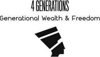 4 GENERATIONS GENERATIONAL WEALTH & FREEDOM logo