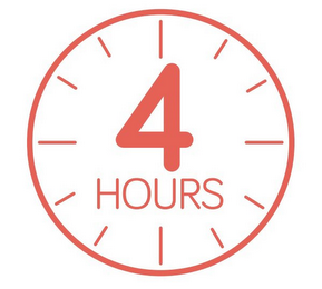 4 HOURS logo
