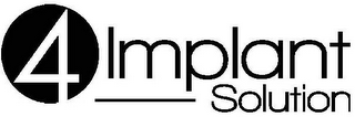 4 IMPLANT SOLUTION logo