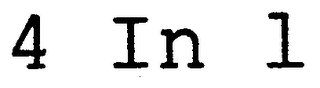 4 IN 1 logo
