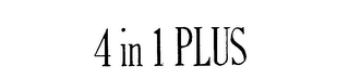 4 IN 1 PLUS logo