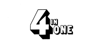 4 IN ONE logo
