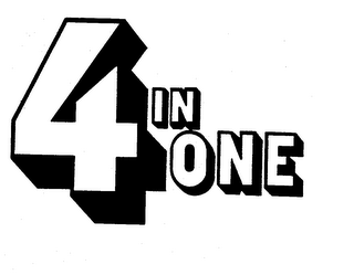 4 IN ONE logo