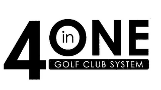 4 IN ONE GOLF CLUB SYSTEM logo