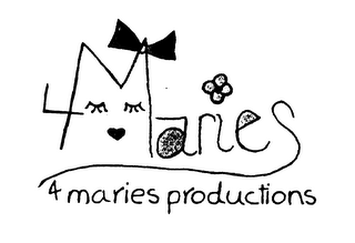 4 MARIES 4 MARIES PRODUCTIONS logo