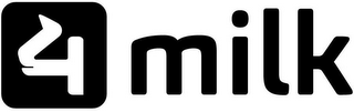 4 MILK logo