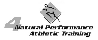 4 NATURAL PERFORMANCE ATHLETIC TRAINING logo