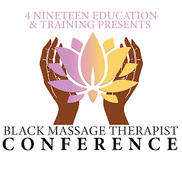 4 NINETEEN EDUCATION & TRAINING PRESENTS BLACK MASSAGE  THERAPIST CONFERENCE logo