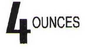 4 OUNCES logo