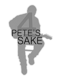 4 PETE'S SAKE logo