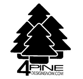 4 PINE DESIGNSNOW.COM logo