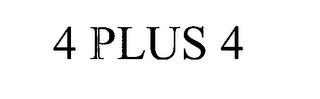 4 PLUS 4 logo