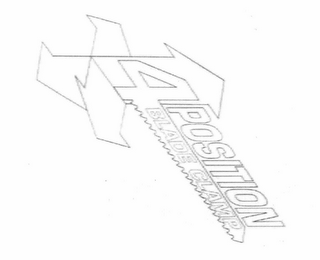 4 POSITION BLADE CLAMP logo