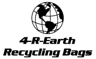 4-R-EARTH RECYCLING BAGS logo