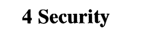 4 SECURITY logo