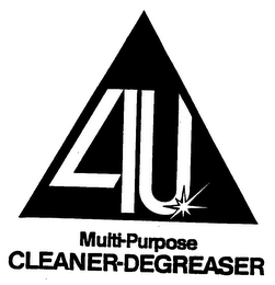 4 U MULTI-PURPOSE CLEANER-DEGREASER logo
